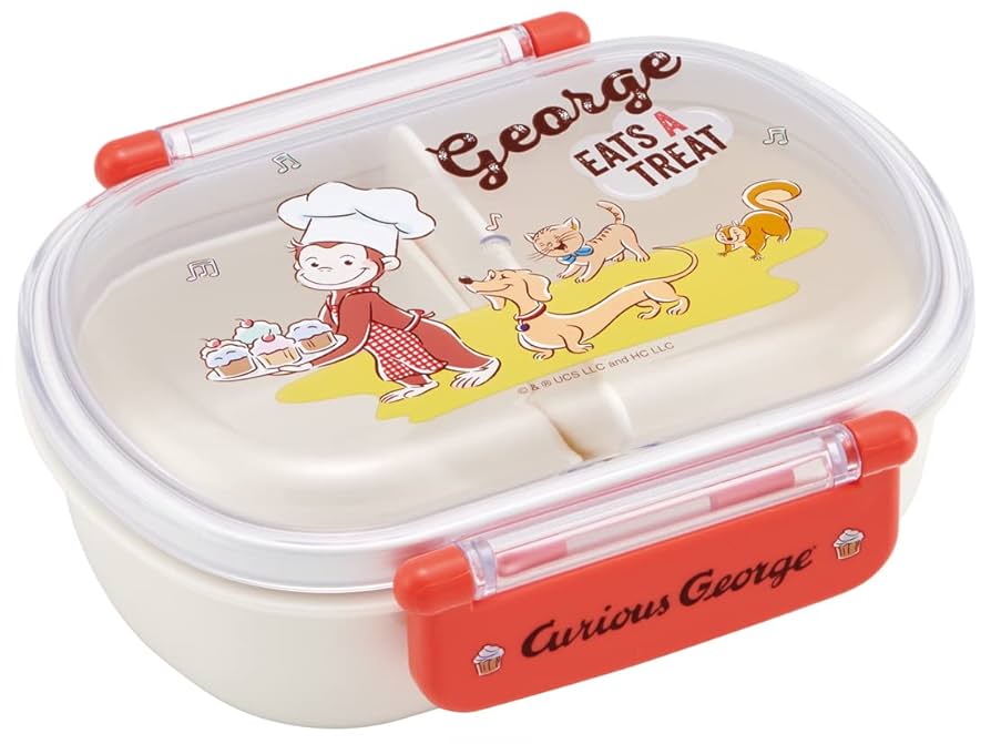 Amazon｜スケーター(Skater) 弁当箱 360ml おさるのジョージ 23